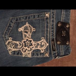 Miss Me Boot Cut Jeans Size 26